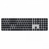 Apple Klawiatura Magic Keyboard z Touch ID i polem numerycznym dla modeli Maca z czipem Apple - angielski (USA) - czarne klawisz